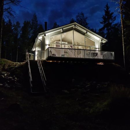 Villa Sirius Sieri, Nice Log-Cottage By The Lake Rovaniemi Exterior foto