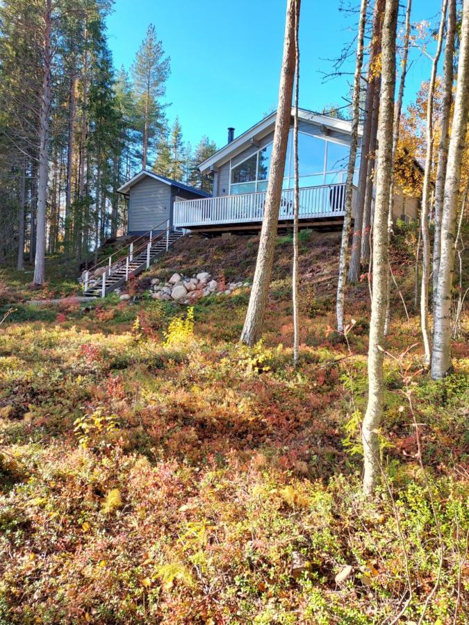 Villa Sirius Sieri, Nice Log-Cottage By The Lake Rovaniemi Exterior foto