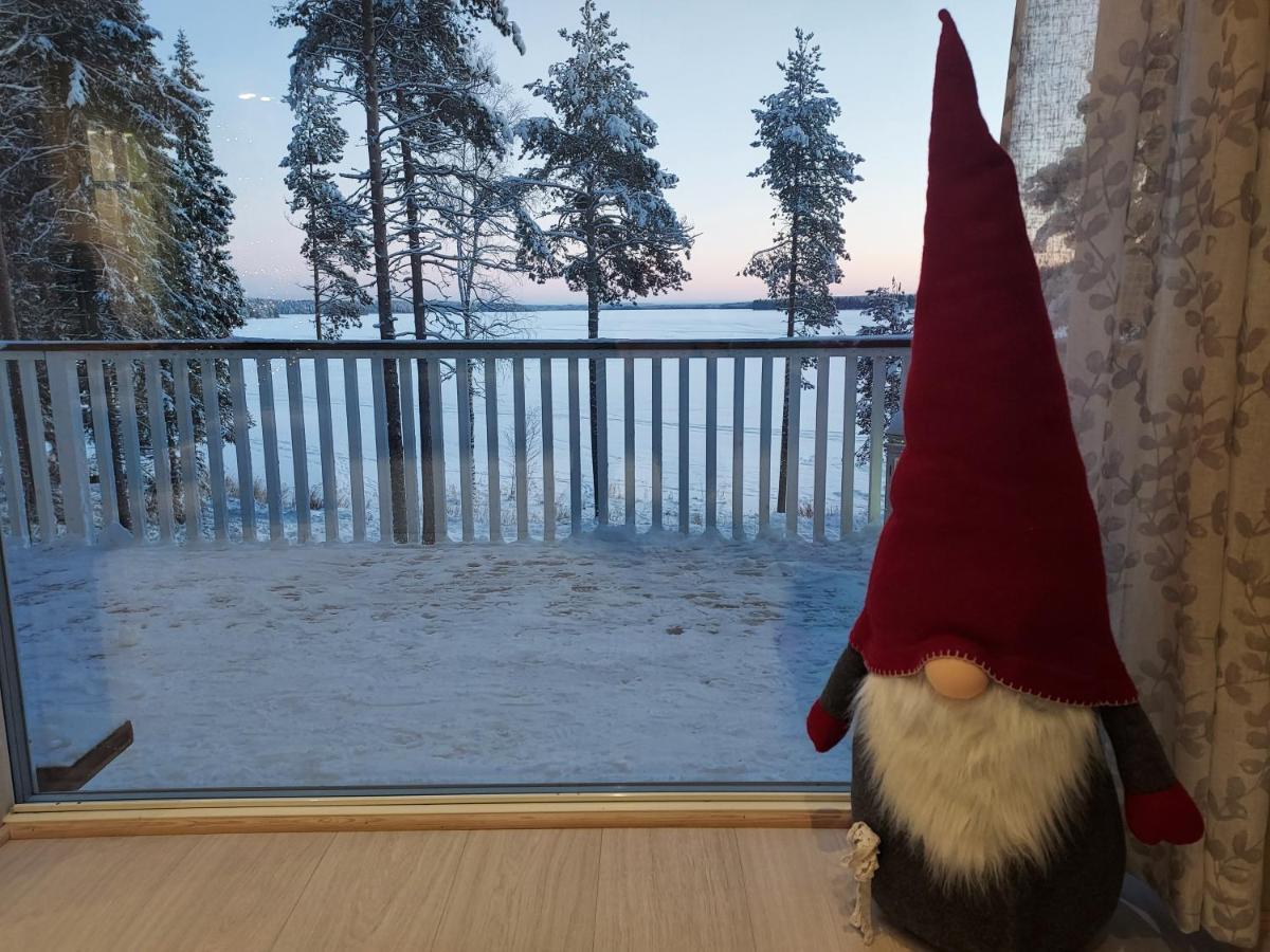 Villa Sirius Sieri, Nice Log-Cottage By The Lake Rovaniemi Exterior foto