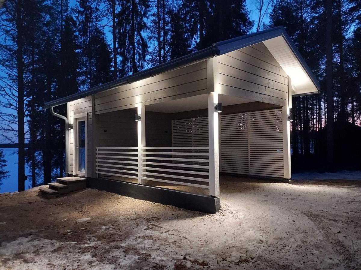 Villa Sirius Sieri, Nice Log-Cottage By The Lake Rovaniemi Exterior foto